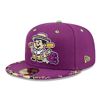 Men's New Era  Purple Tri-City Dust Devils 2026 Copa De La Diversion 59FIFTY Fitted Hat