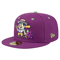 Casquette ajustée violette Tri-City Dust Devils Copa de la Diversión 59FIFTY New Era pour homme