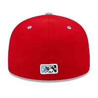 Casquette ajustée 59FIFTY Tri-City Dust Devils bleu clair pour homme New Era Red