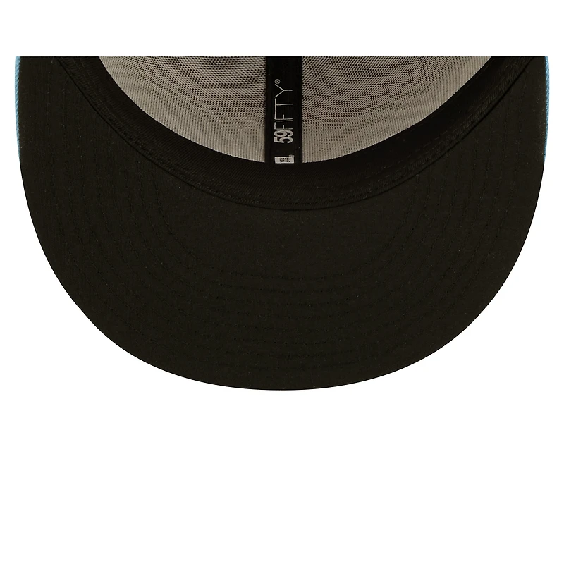 Casquette ajustée 59FIFTY Tri-City Dust Devils bleu clair pour homme New Era Red