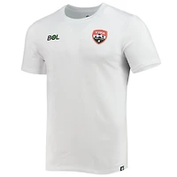 T-shirt blanc Warrior Tribal de l'équipe nationale Trinité-et-Tobago pour homme