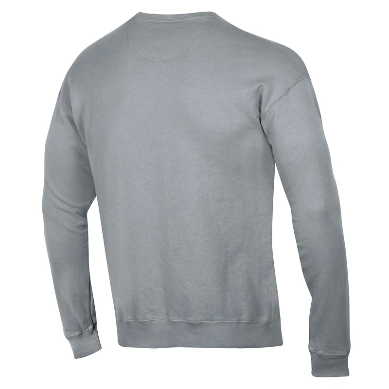 Sweat-shirt à enfiler gris ComfortWash Trinity Tigers pour homme, teint en pièce.