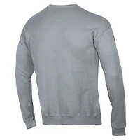 Sweat-shirt à enfiler gris ComfortWash Trinity Tigers pour homme, teint en pièce.