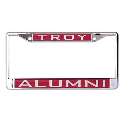 Cadre de plaque d'immatriculation WinCraft Troy University Trojans S/L Alumni