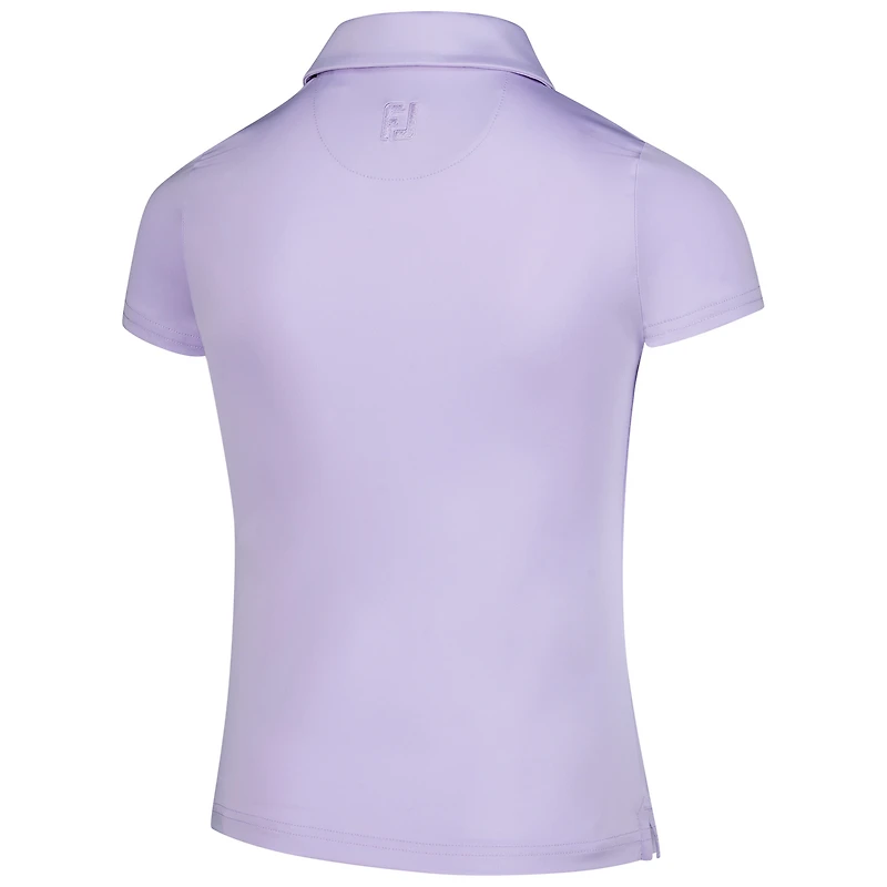 Girl's Youth FootJoy  Purple Truist Championship ProDry Polo