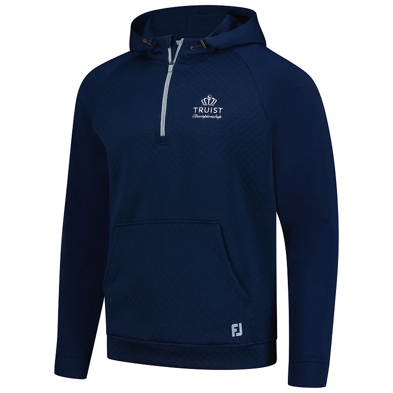 Sweat à capuche bleu marine Truist Championship Raglan Links pour homme de FootJoy