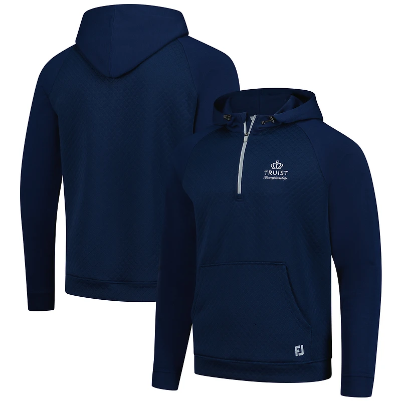 Sweat à capuche bleu marine Truist Championship Raglan Links pour homme de FootJoy
