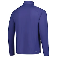 Pull Puma bleu Truist Championship You-V Raglan à quart de zip pour homme