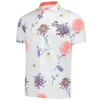Polo Puma blanc Truist Championship MATTR Dahlia pour homme