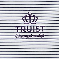 Men's Puma  White Truist Championship MATTR Elevated Stripe Polo