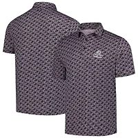 Polo Under Armour noir Truist Championship Playoff 3.0 Golden Eagle pour homme