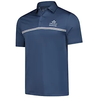 Polo Under Armour bleu Truist Championship Performance Drive à rayures sur la poitrine pour homme