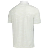 Polo Under Armour crème Truist Championship Drive Camo Iso-Chill pour homme