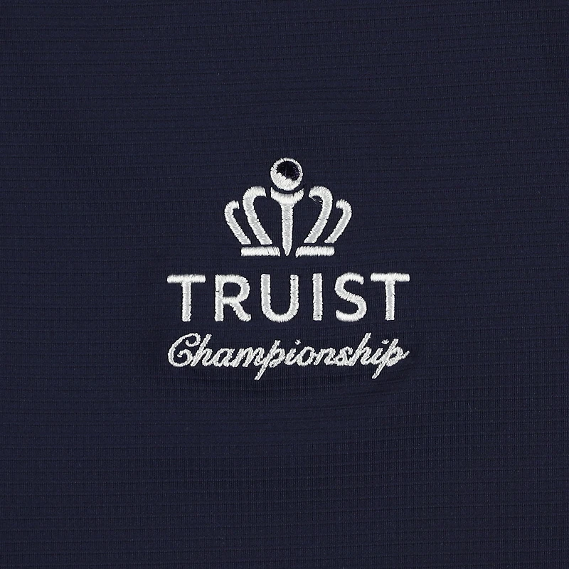 Pull à glissière quart de tour Under Armour bleu marine Truist Championship Fusion Ottoman Raglan pour homme