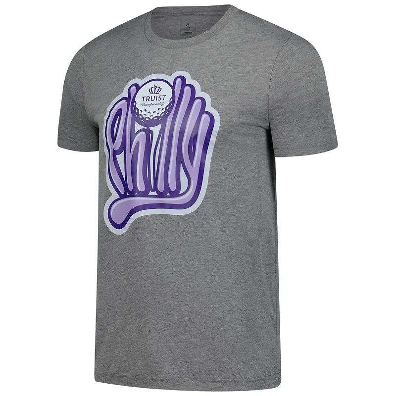 Men's Ahead Gray Truist Championship Instant Classic Tri-Blend T-Shirt