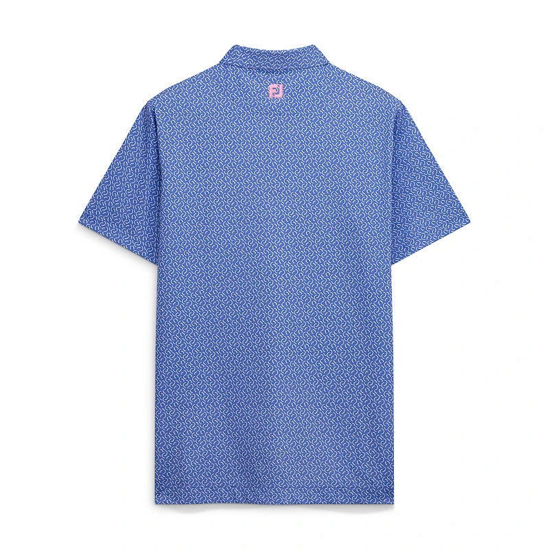 Polo FootJoy bleu Truist Championship Arc Geo Lisle ProDry pour homme