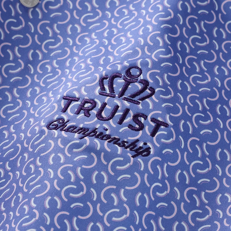Polo FootJoy bleu Truist Championship Arc Geo Lisle ProDry pour homme