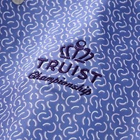 Polo FootJoy bleu Truist Championship Arc Geo Lisle ProDry pour homme