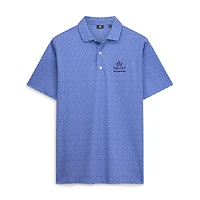 Men's FootJoy  Blue Truist Championship Arc Geo Lisle ProDry Polo