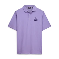 Men's FootJoy  Purple Truist Championship Stellar Print Lisle ProDry Polo