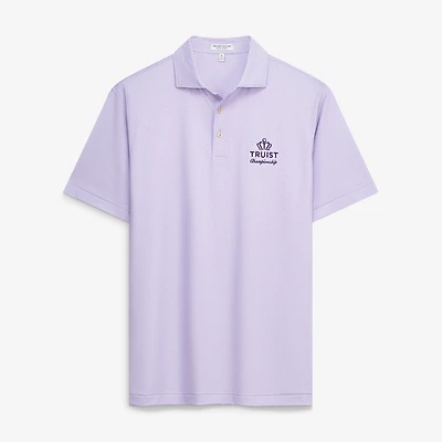 Polo de performance Peter Millar pour homme, violet, Truist Championship Ashgrove.