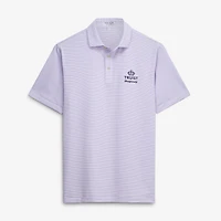 Men's Peter Millar  White Truist Championship Harrington Performance Jersey Polo