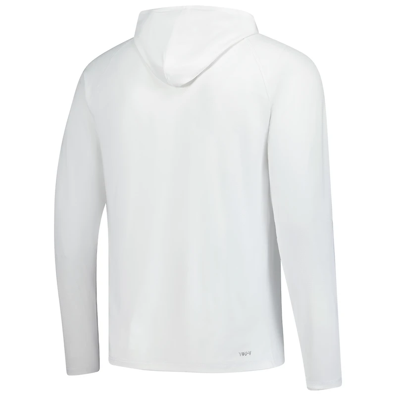 Sweat à capuche raglan blanc Puma Truist Championship You-V Brrr pour homme