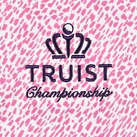 Polo sans manches imprimé rose Truist Championship ProDry pour femme FootJoy