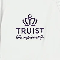 Women's Peter Millar  White Truist Championship Opal Sleeveless Jersey Polo
