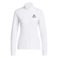 Veste zippée intégrale adidas Truist Championship Performance Texture blanche pour femme