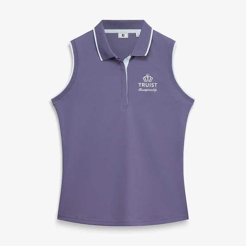 Women's FootJoy  Purple Truist Championship Sleeveless Polo