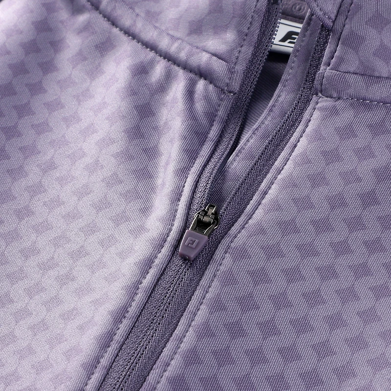 Women's FootJoy  Purple Truist Championship Sun Protection Quarter-Zip Pullover