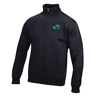 Sweat-shirt zippé en coton noir Tulane Green Wave pour homme