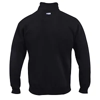 Sweat-shirt zippé en coton noir Tulane Green Wave pour homme