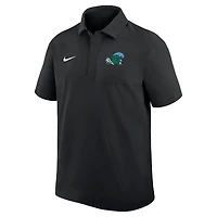 Men's Nike Black Tulane Green Wave 2025 Sideline Polo