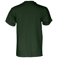 T-shirt unisexe bleu 84 vert Tulane Green Wave 2025, vestiaire des champions de football américain