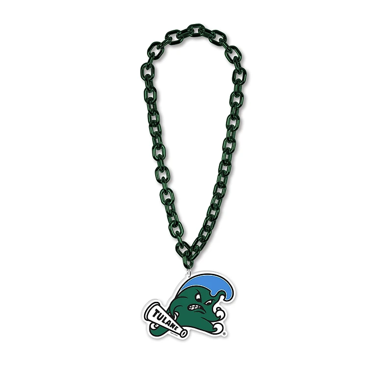 WinCraft  Tulane Green Wave Big Chain Necklace