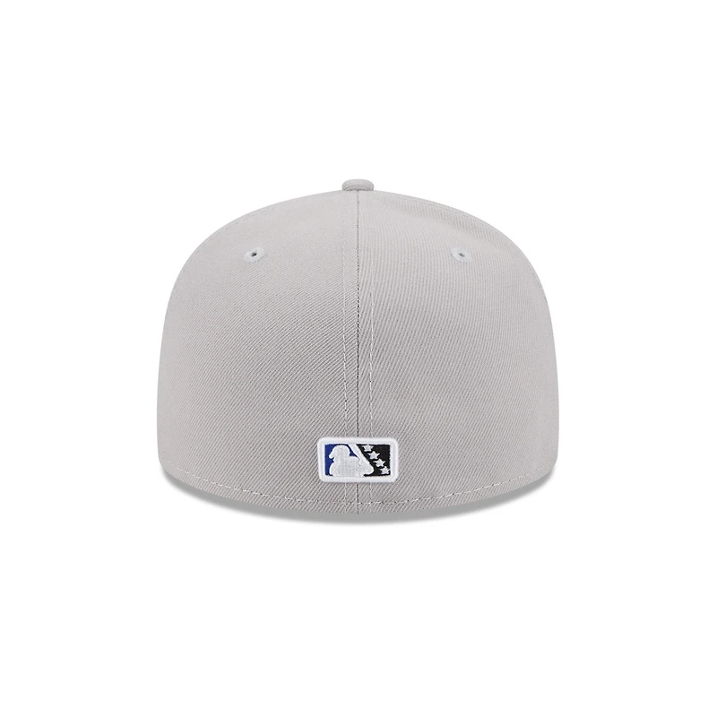 Casquette ajustée 59FIFTY grise Tulsa Drillers Theme Nights de New Era pour homme