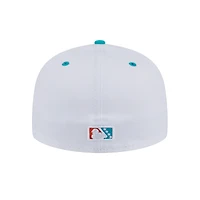 Men's New Era  White Tulsa Drillers Theme Nights 59FIFTY Fitted Hat
