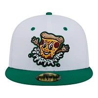 Men's New Era  Gray/Green Tulsa Drillers Minor League Theme Nights 59FIFTY Fitted Hat
