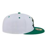 Men's New Era  Gray/Green Tulsa Drillers Minor League Theme Nights 59FIFTY Fitted Hat