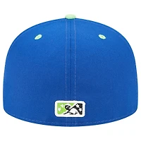 Casquette ajustée 59FIFTY Royal Tulsa Drillers pour homme avec soirées à thème Noodlers New Era
