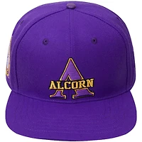 Men's Pro Standard Purple Tuskegee Golden Tigers Primary Logo Snapback Hat