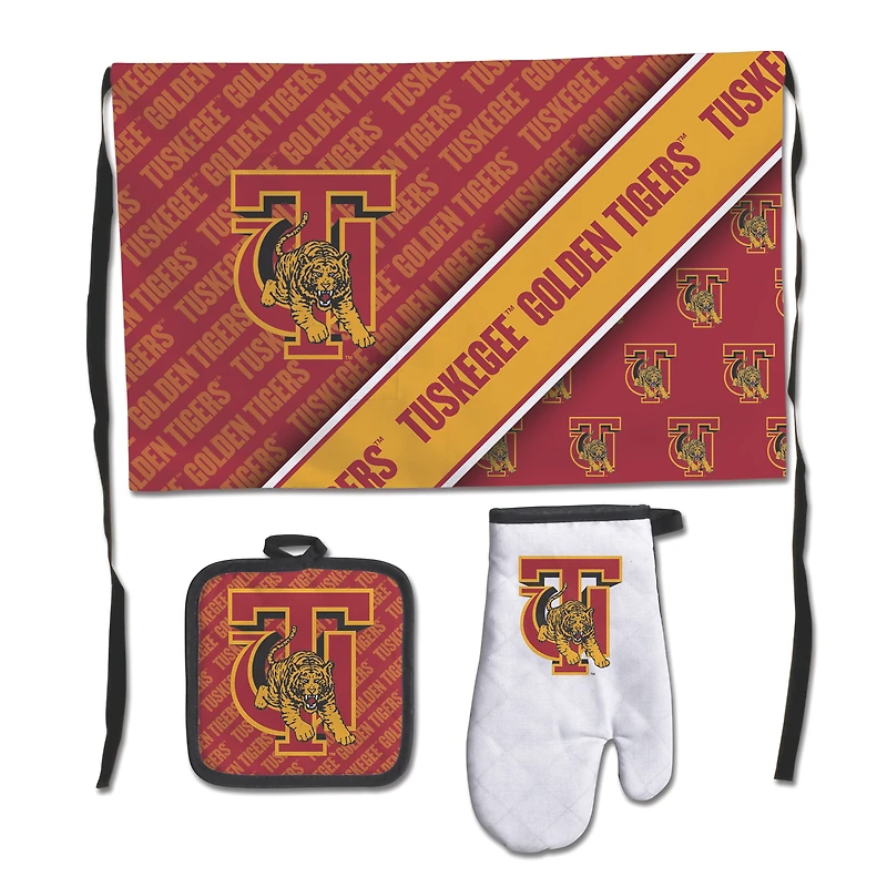 WinCraft Tuskegee Golden Tigers Premium BBQ Set