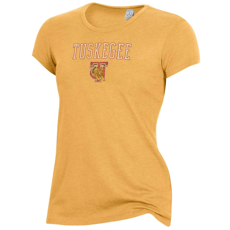 Women's Alternative Apparel Gold Tuskegee Golden Tigers The Keepsake T-Shirt