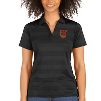 Polo Compass noir pour femme des Golden Tigers de Tuskegee