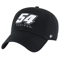 Men's '47  Black Ty Gibbs  Clean Up Adjustable Hat