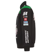 Veste Ty Gibbs Interstate Batteries en sergé pour homme JH Design noire