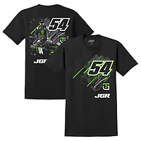 Men's Joe Gibbs Racing Team Collection Heather Gray Ty Saia Car T-Shirt