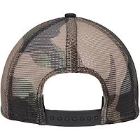Men's New Era Black/Camo Ty Gibbs A-Frame Trucker 9FORTY Snapback Hat